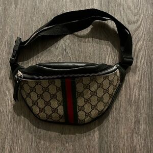 Authentic repurposed Gucci Fanny pack